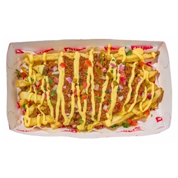 Loaded beef fries